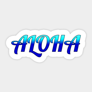 Hawaiian t-shirt design Sticker